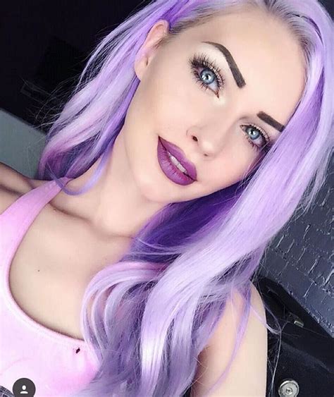 Manic panic violet night hair dye color: "Friday Night Fabulous…. @purplesneakers_ " | Lilac hair ...
