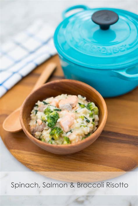 The creamy rice is complemented here by the salmon and peas. Salmon Risotto Recipes Jamie Oliver / Jamie Oliver ...