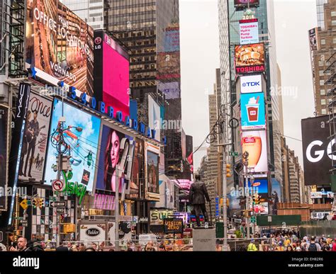 Times Square Theatre District Midtown Manhattan New York City New