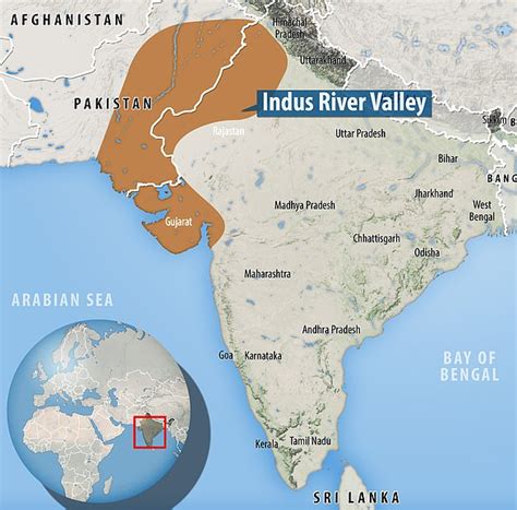 Where Is The Indus River Valley Located