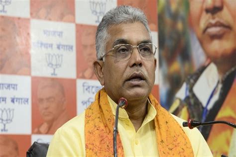 bjp brass pulls up dilip ghosh over his questioning cbi s impartiality