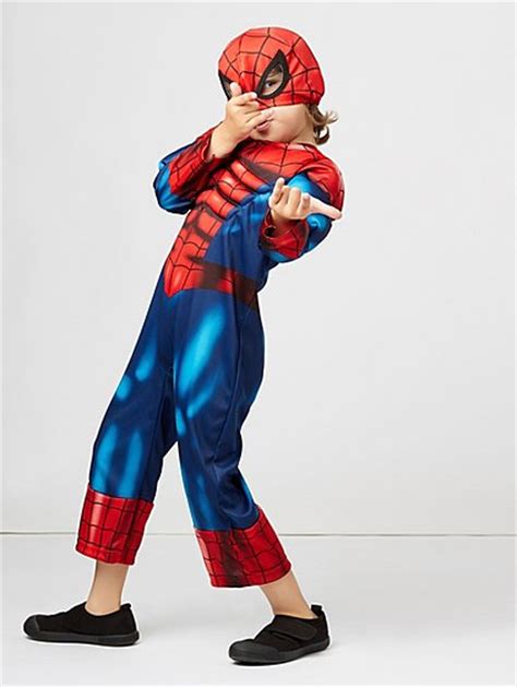 Spiderman Fancy Dress Costume Kids George At Asda