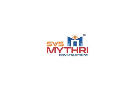 Svs Mythri Construction Company Logo Hyderabad Logo Creative Logo