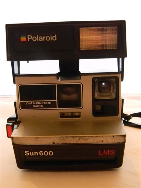 Vintage Polaroid Sun 600 Lms Camera By Willowmarketplace On Etsy