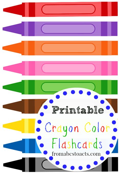 Colors Flashcards Printable Tutoreorg Master Of Documents