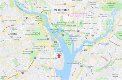Washington Dc Airports Locations Maps And Directions