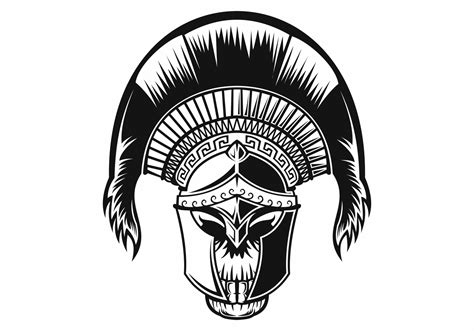 Spartan Skull Logo 647847 Vector Art At Vecteezy