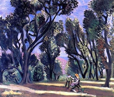 Henri Matisse Painter Among The Olive Trees 1924