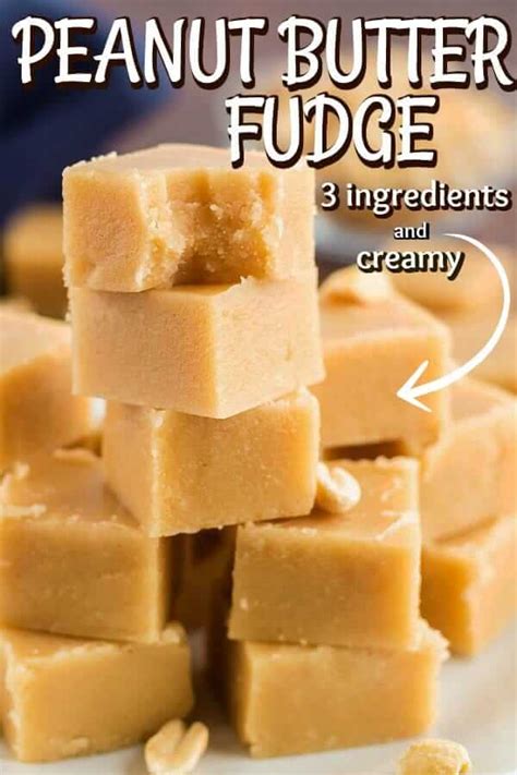 3 Ingredient Peanut Butter Fudge Recipe Is The Best Of All Worlds Its