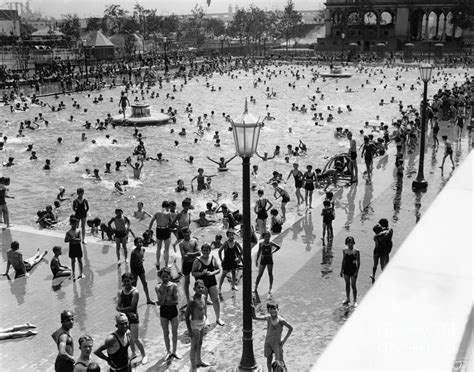 Public Swimming Pool Photograph By Bettmann Fine Art America