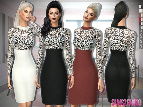 The Sims Resource 276 Business Dress