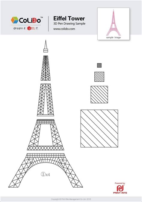 eiffel tower cake template sampletemplatess