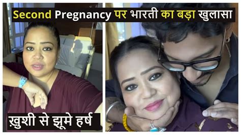 Bharti Singh Shares Big News On Her Second Pregnancy Youtube
