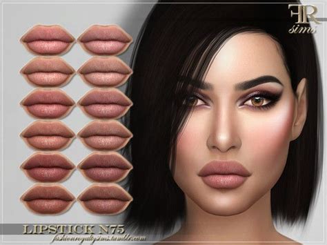 Standalone Found In Tsr Category Sims 4 Female Lipstick With Images