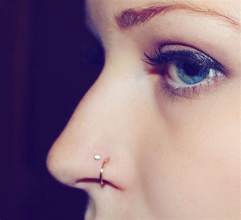 Second Nose Ring Piercings Pinterest Piercings Nose Piercings