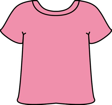 Pink Tshirt Clip Art Pink Tshirt Image