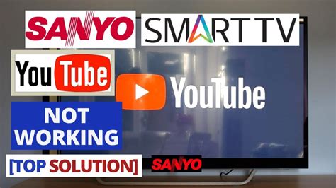 If the apple tv app is working on your roku but you are not able to connect to your apple tv+ subscription, let's look at a few tips to help. How to Fix YouTube app Not Working on SANYO Smart TV ...