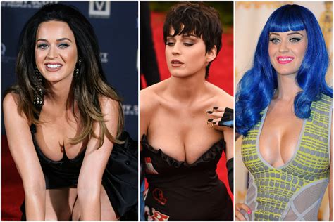 bustin out katy perry s craziest cleavage page six