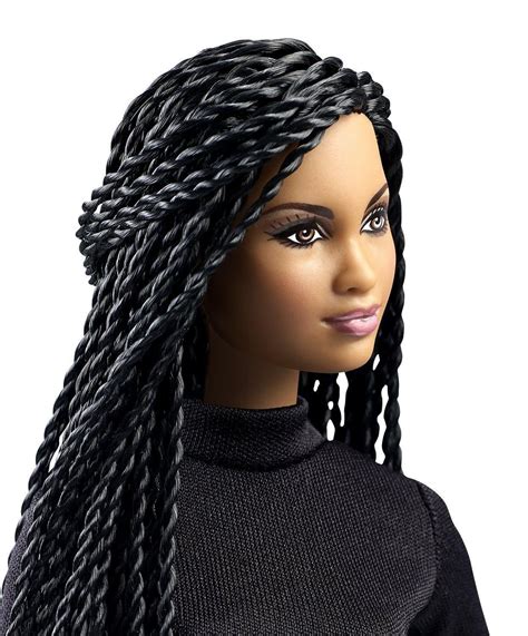 Barbie African American Doll With Braids Set Of Hearts Accessories