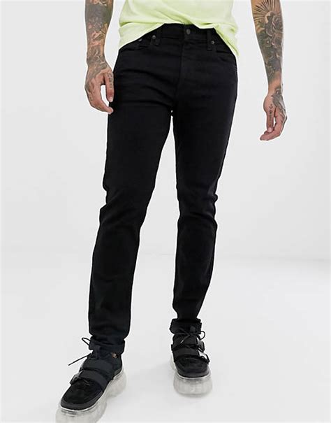 Levis Lo Ball 512 Slim Taper Fit Jeans In Stylo Advanced Black Asos
