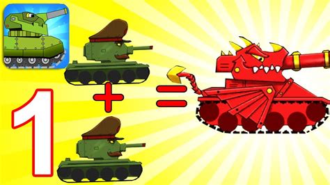 merge tanks 2 kv 44 tank war walkthrough gameplay part 1 intro ios android youtube