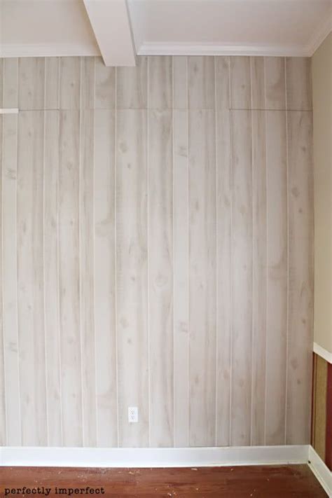 The lifespan may vary depending on the products but are generally around 25 years or more. how to install faux wood paneling | Log wall, Perfectly ...