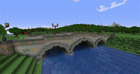 Beaux Arts Stone Bridge Minecraft Map