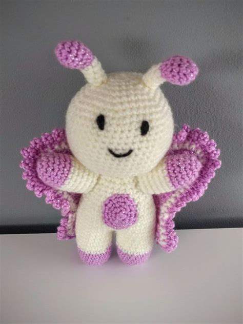 Flutterby The Butterfly Crochet Pattern Pdf By Builtbyboo On Etsy