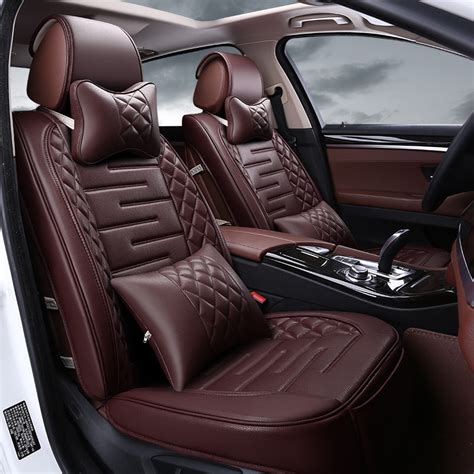 high quality danny leather car seat cover universal car seat covers black car seat cushion