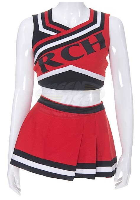 Rch Black Red Toros Bring It On Cheerleader Uniform Football Etsy