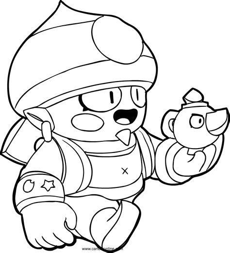25 Coloring Pages Kleurplaat Brawl Stars Max Images And Photos Finder