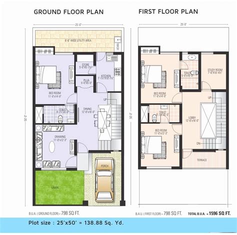 You can also save money by starting with our plans and only paying for your changes. House Plan 25 X 50 Fresh Scintillating House Plans 25 X 50 ...