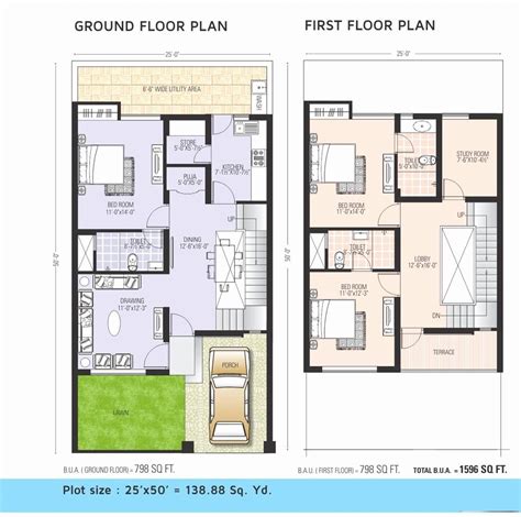 For instance, a contemporary house. House Plan 25 X 50 Fresh Scintillating House Plans 25 X 50 ...