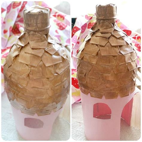 Soda Bottle Fairy Garden House Fun Kid Friendly Recycle Craft Soda