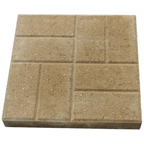 16 X 16 Brickface Patio Block At Menards