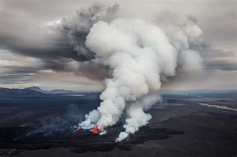 Holuhraun Bárðarbunga Eruption Iceland Nature Inspiration Nordic