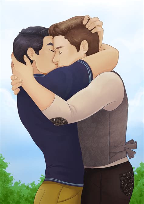 Klaine Kurt And Blaine Fan Art 31939123 Fanpop