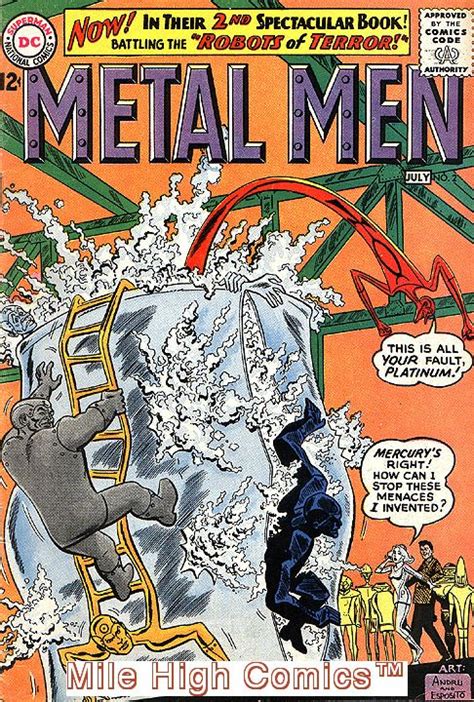 Metal Men 1963 Series 2 Very Good Comics Book Silver Age Comics