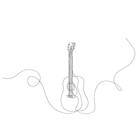 Discover 160 Guitar Drawing Outline Vn