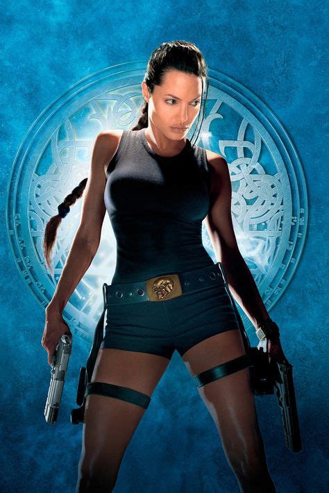 Angelina Jolie 2001 Lara Croft Tomb Raider Belas Atrizes