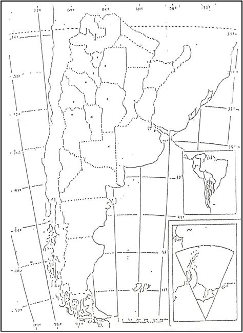 Pz C Mapa De Argentina