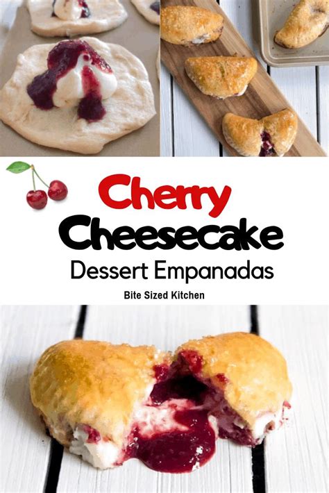 Sweet Empanadas With Cherry Cheesecake Filling Recipe Sweet