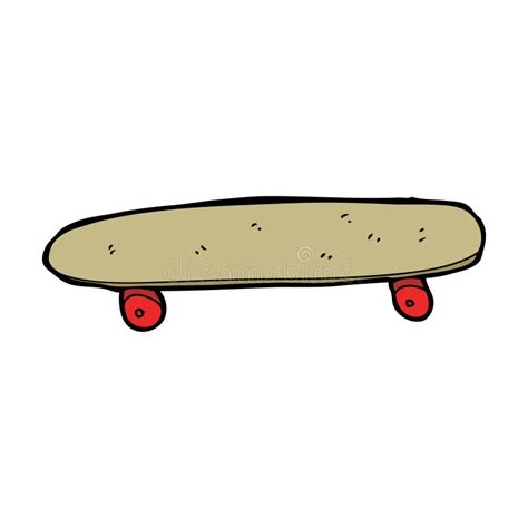 Cartoon Skateboard Stock Vector Illustration Of Hand 37031301