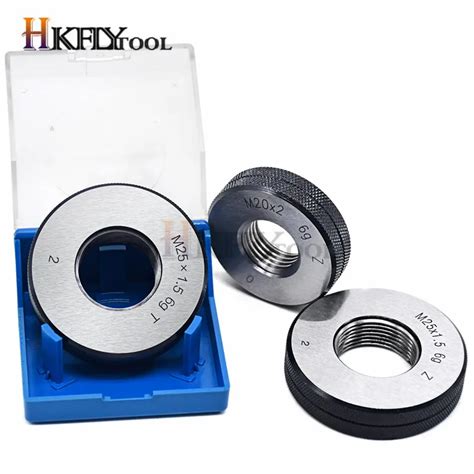 Thread Ring Gauge M2 M30 Go No Go Gage Metric Gauge 6g Accuracy