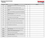 Pictures of Internal Control Checklist For Construction Company
