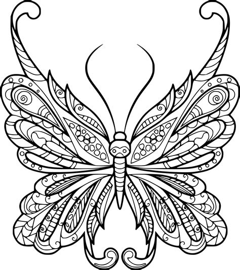Butterfly Coloring Pages Coloring Cool