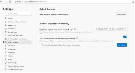 Configure Internet Explorer Ie Mode In Microsoft Edge Browser