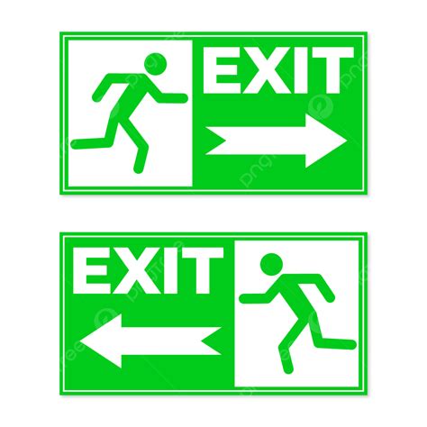 Emergency Exit Sign Clipart Emergency Exit Emergency Exit Sign