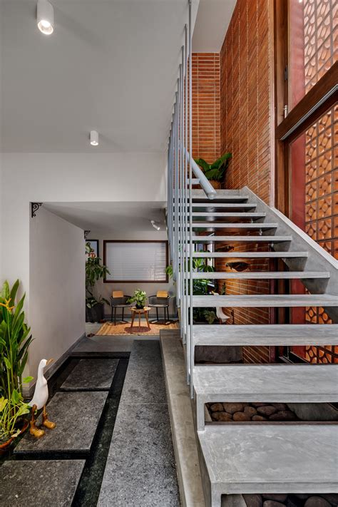 Intricate Jali Work And Brick Ground The Design Of This Bangalore Home