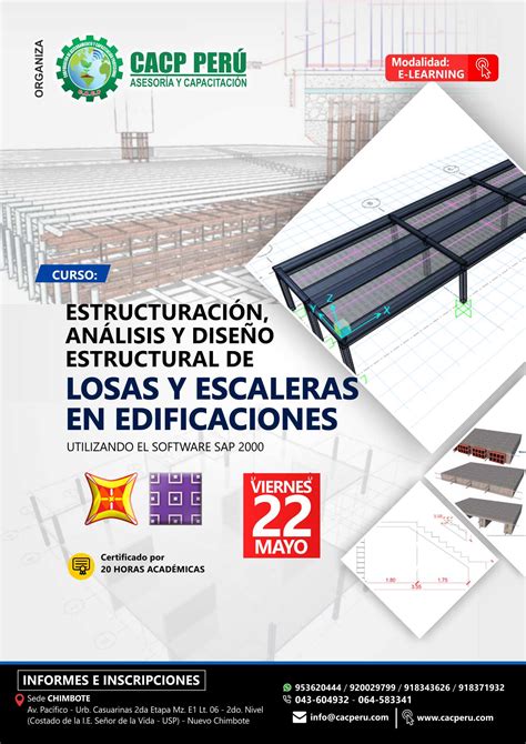 Cacp Perú Curso Estructuración Análisis Y Diseño Estructural De